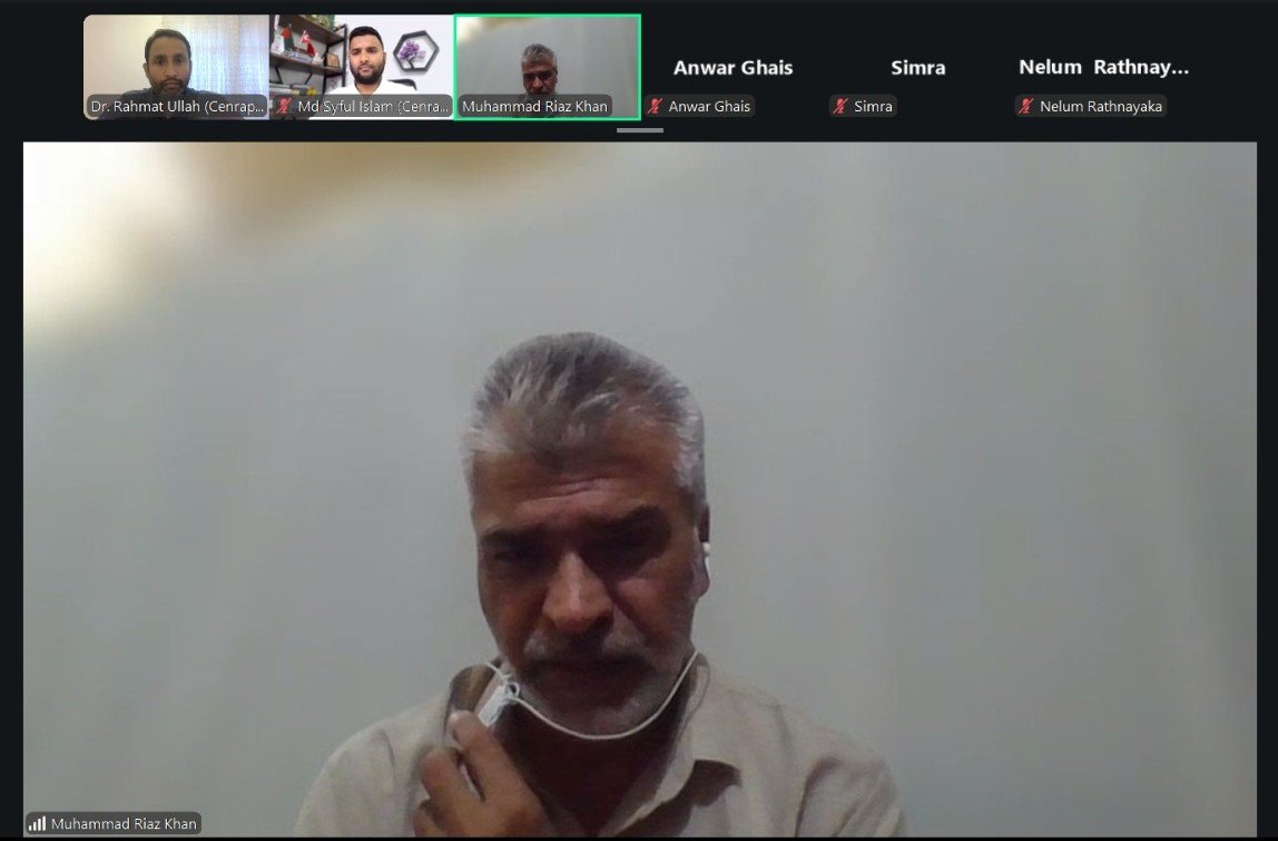 CENRAPS Research Associates Orientation online meeting
